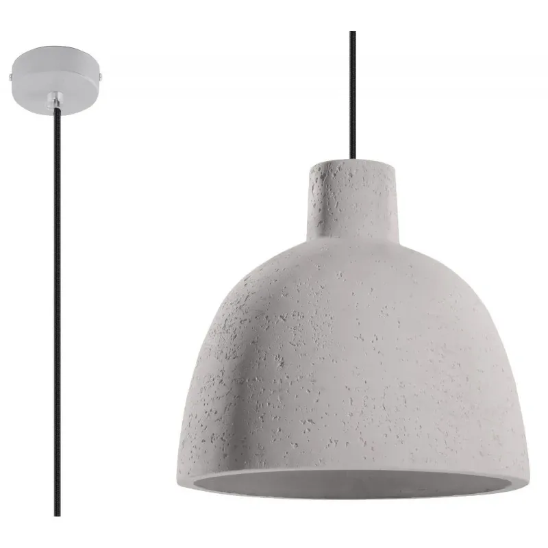 Tani Betonowa lampa wisząca Damaso SL.0281 Sollux lighting