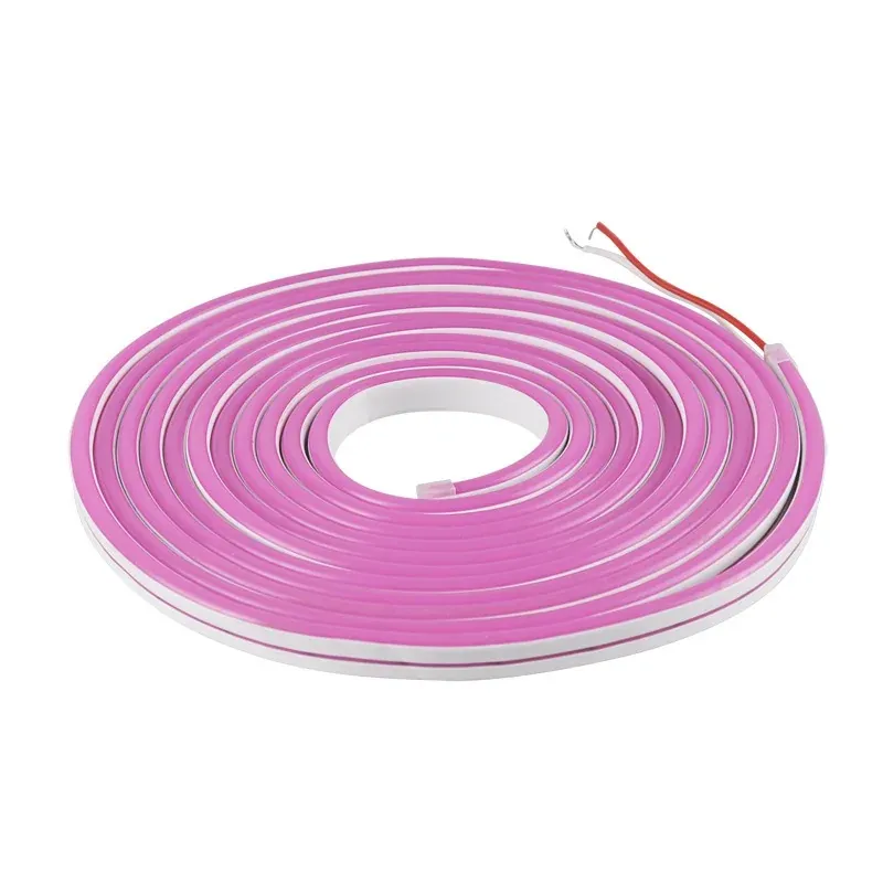 Różowa neonowa taśma LED 24V, 40W, 5m, IP65 NEON 318053 POLUX Wysoka jakość