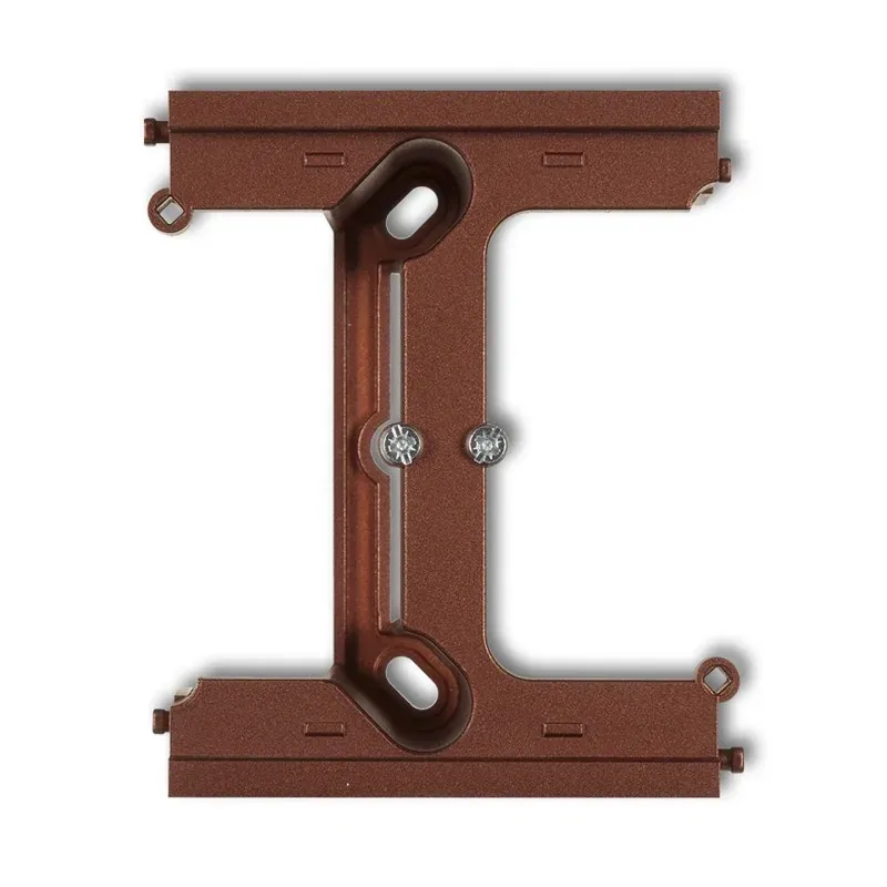 Moduł rozszerzający puszkę natynkową pojedynczą składaną brązowy metalik DECO i MINI 9DPU-2 KARLIK Super okazja