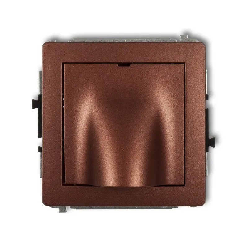 Oferta czasowa Wypust kablowy brązowy metalik DECO 9DWPK KARLIK