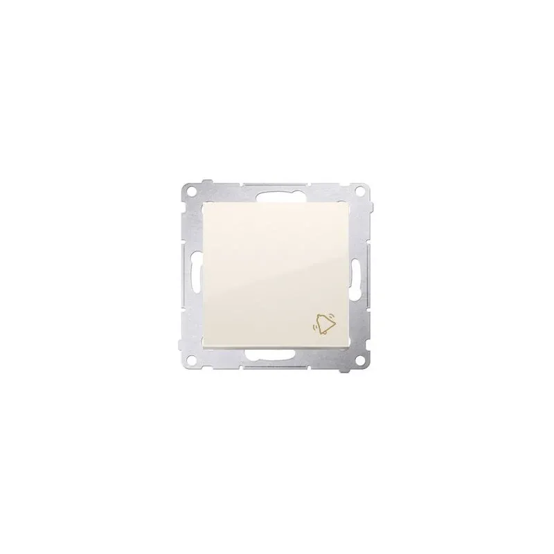 Kremowy przycisk dzwonkowy 10AX 250V DD1.01/41 Simon 54 Kontakt-Simon Kup teraz