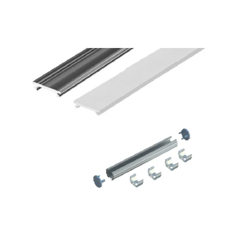 Zestaw Profil Mico 2M Inox + Klosze + Akcesoria Zniżka