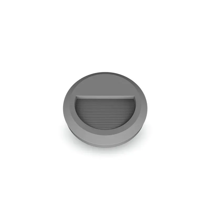 Szybka wysyłka Oprawa Schodowa 2W Led V-Tac Szara Okrągła 230V Ip65 Vt-1142 3000K 80Lm