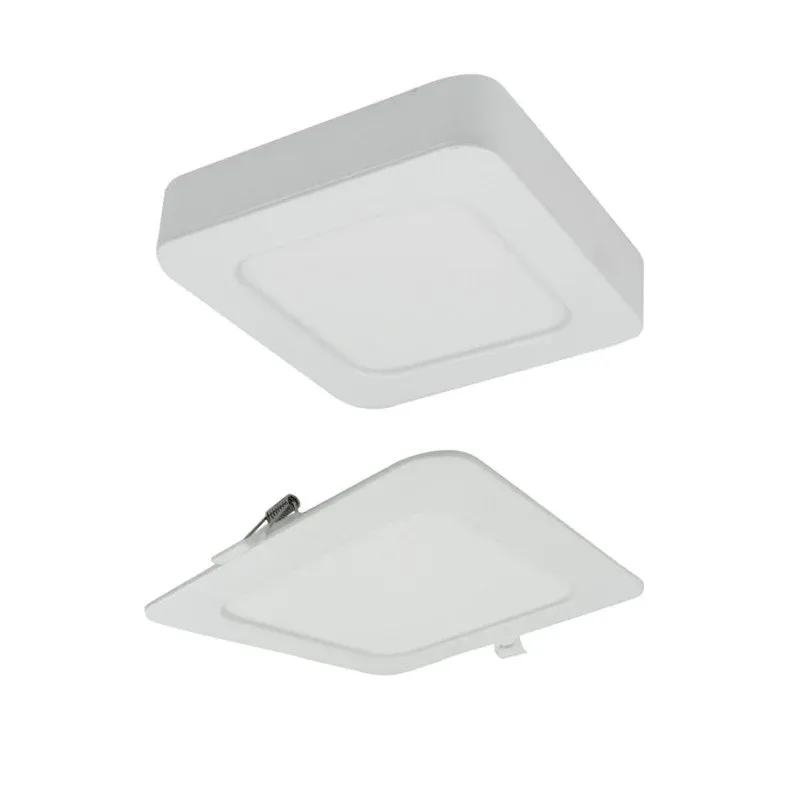 Downlight 12W Kwadrat Cct 2W1 Szybka dostawa