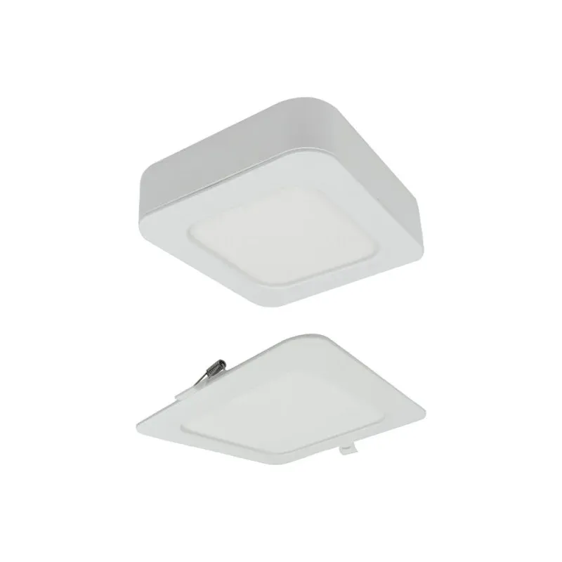 Downlight 6W Kwadrat Cct 2W1 Tylko do końca tygodnia