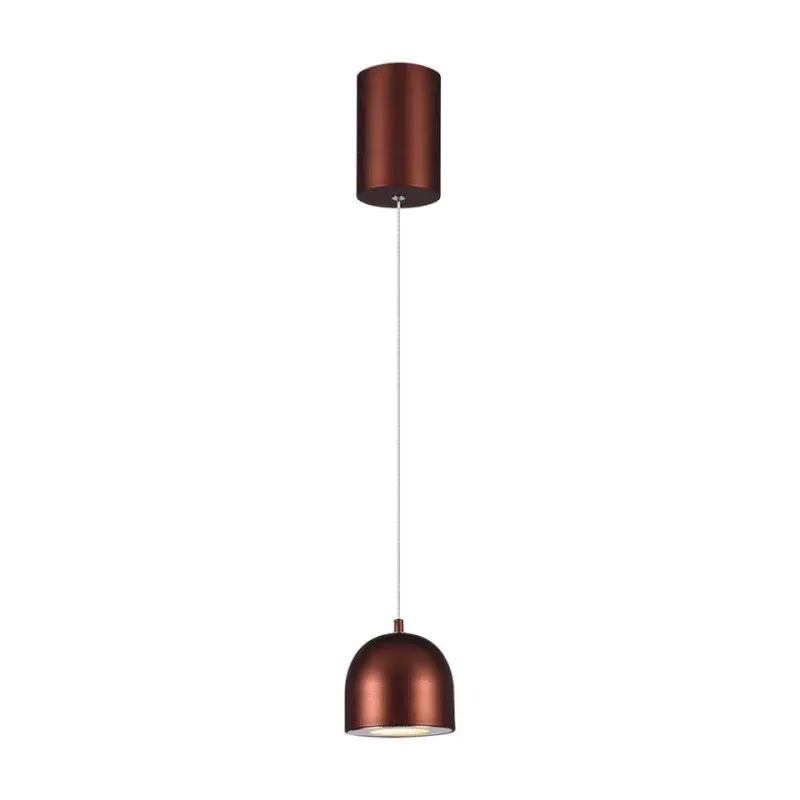 Oprawa Zwieszana V-Tac Led 8,5W 100Cm Regulowana, Dotykowy Włącznik Brązowa Vt-7795 3000K 850Lm Najlepsza cena