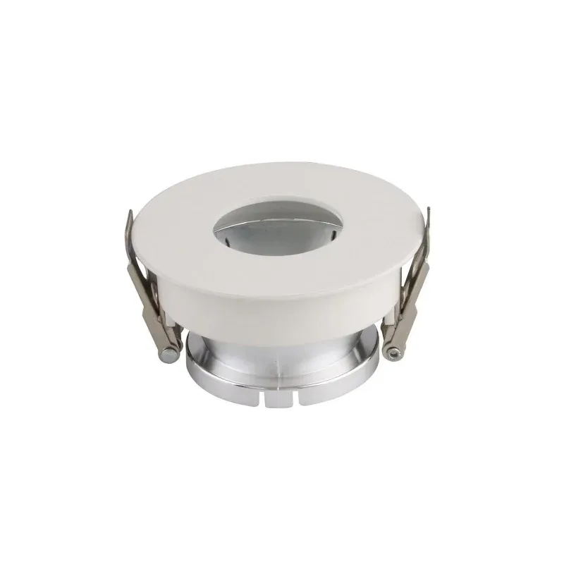 Oprawa Oczko V-Tac Gu10 Wpuszczana Biały/Chrom Okrągła Vt-873 Vt-873 Ekspresowa dostawa