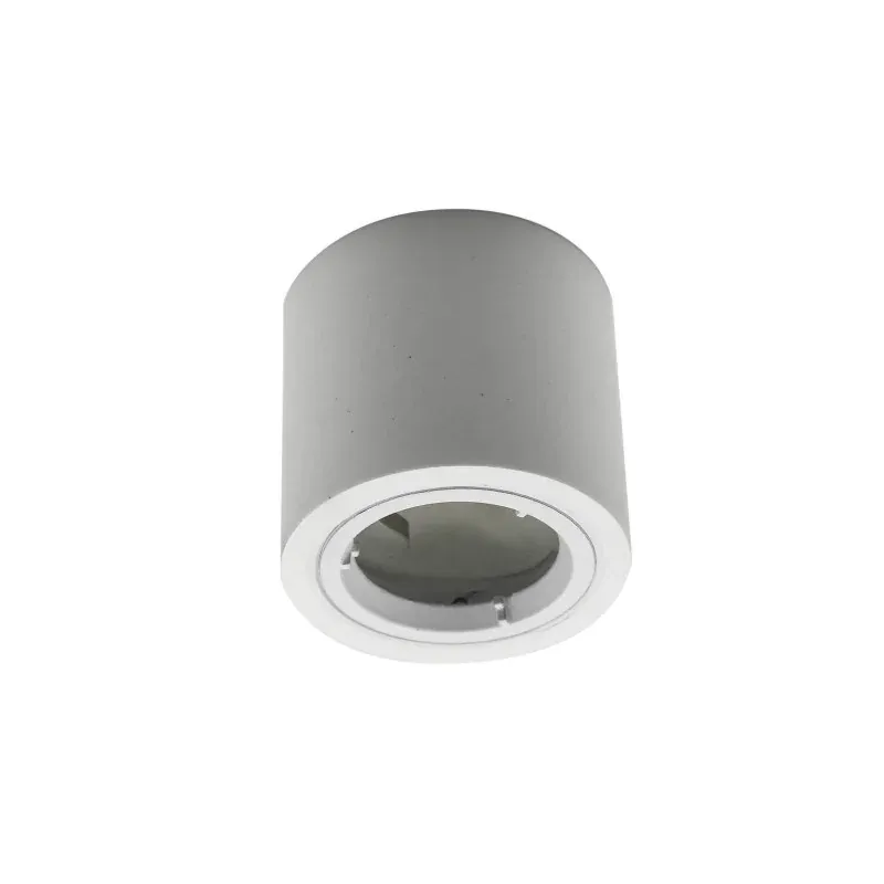 Oprawa V-Tac Gips Gu10 Natynkowa Okrągła Aluminium Ring Biała 75X75Mm Vt-716 Darmowy zwrot