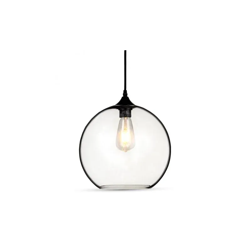 Ostatnia szansa Oprawa Wisząca V-Tac Globe Szkło Transparent Fi300Mm Vt-7302