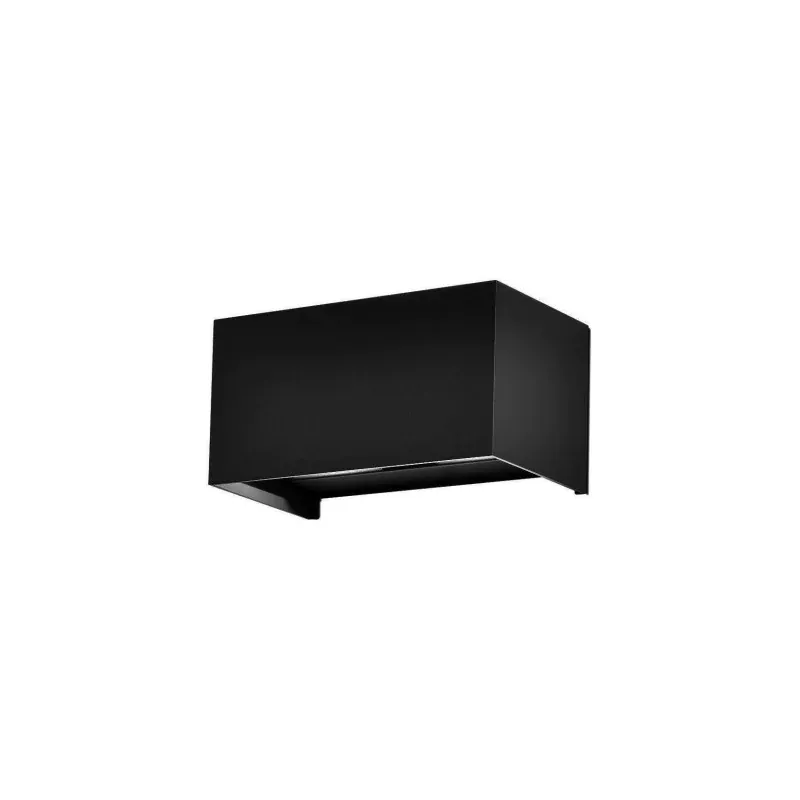 Łatwy zwrot Oprawa Ścienna V-Tac 24W Led Góra Dół Ip65 Czarna Vt-8125 3000K 2720Lm