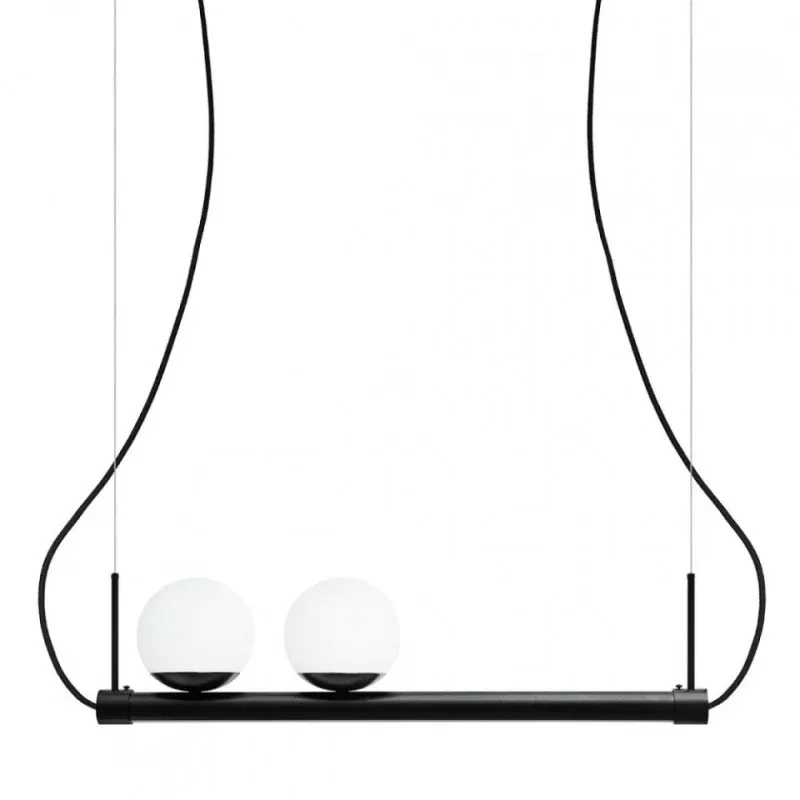 Ligne Czarna Lampa Wisząca Z Taśmą Led Oferta limitowana