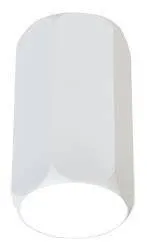 Lampa sufitowa tuba biała sześciokątna metalowa GU10 Candellux Nie przegap