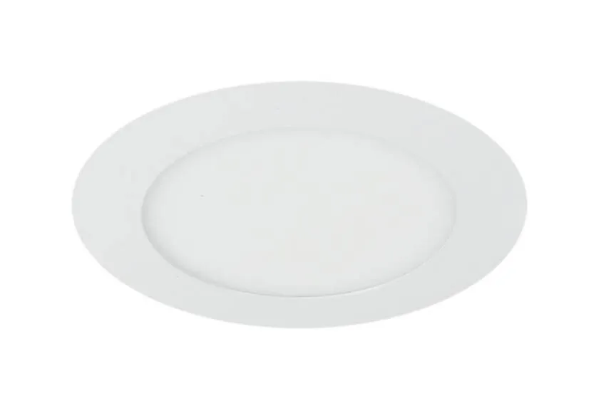 Cena promocyjna Lampa wpuszczana okrągła biała LED zintegrowany 14,7 cm