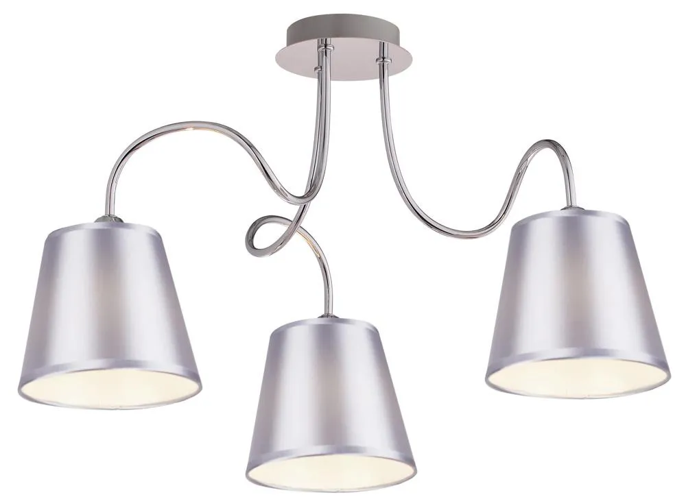 Lampa sufitowa Luk z abażurami 3-punktowa do salonu Do wyczerpania zapasów