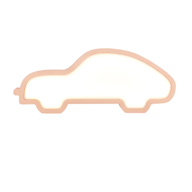 Cena promocyjna Lampka Car IQ Kids samochód LED do pokoju dziecięcego nocna różowa