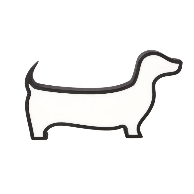 Lampka Dog do pokoju dziecięcego LED nocna z pieskiem zintegrowany LED Nowy