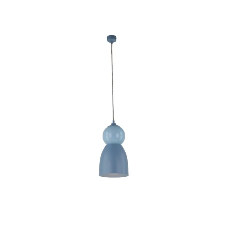 Lampa wisząca ceramiczna TIGALI 4 niebieski denim 5244 - Antigo Kup online