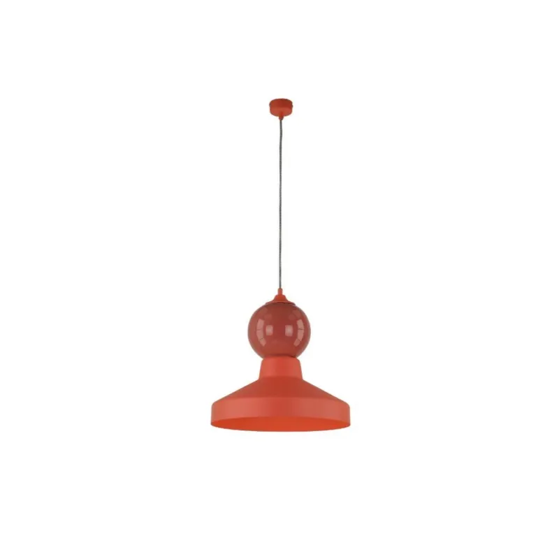 Lampa wisząca ceramiczna TIGALI 3 czerwona terakota 5243 - Antigo Zamów teraz