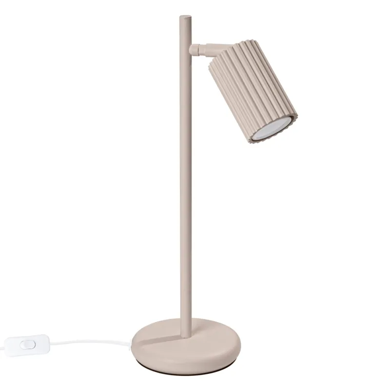 Darmowy zwrot Lampa biurkowa KARBON taupe SL.1770 - Sollux