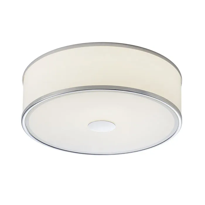 Oferta Plafon LED okrągły chromowany szklany 40cm z serii RENDL R14550 - Rendl