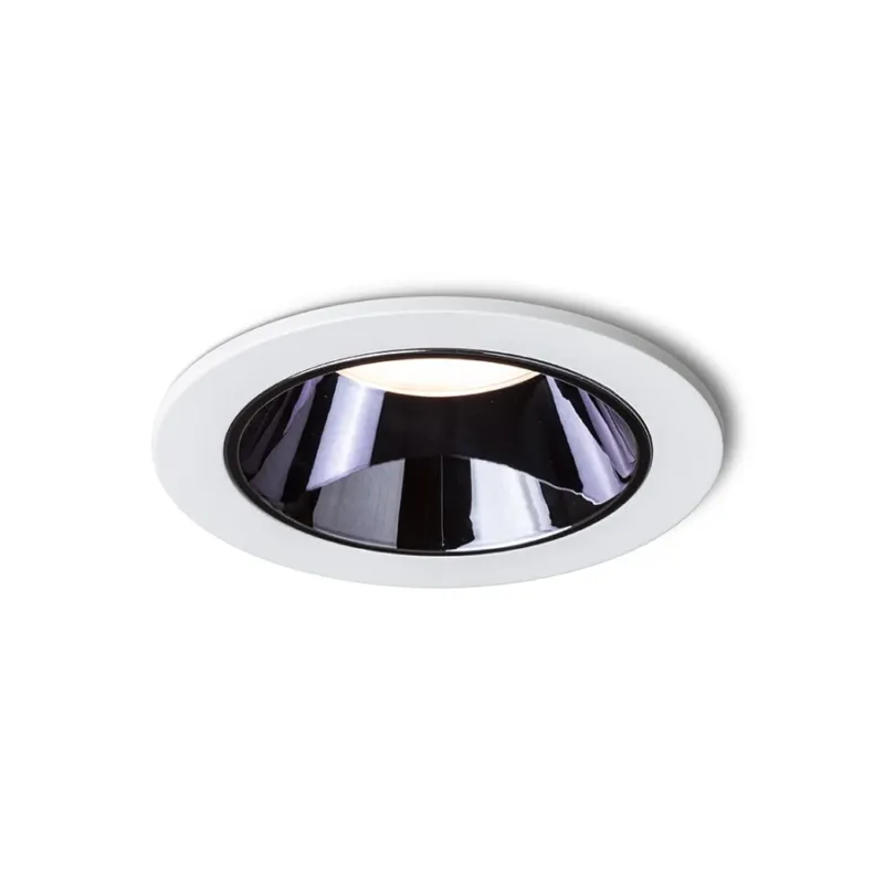 Oprawa LED do wbudowania biała z czarnym chromem 11,2cm R14238 - Rendl Hit sprzedaży