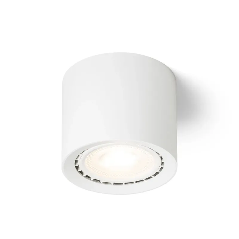 Plafon sufitowy biały cylindryczny 11,7cm GU10 R14220 - Rendl Wyprzedaż