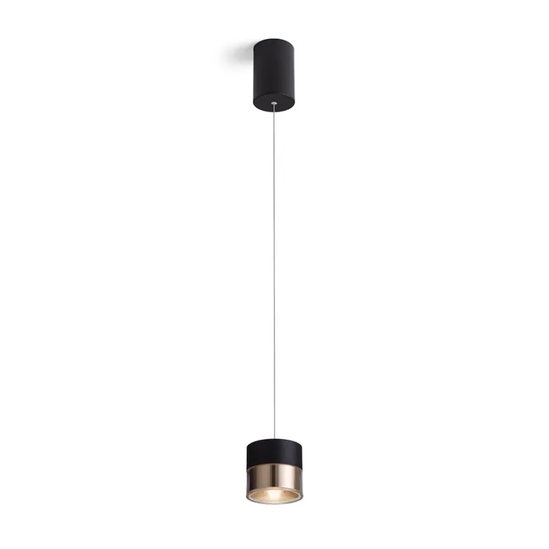 Lampa wisząca LED czarno-złota 97cm z serii RENDL R14219 - Rendl Dostępne od ręki