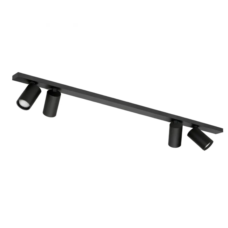 Lampa sufitowa BORA 4xGU10 czarny 1626 – Decorativi Kup teraz