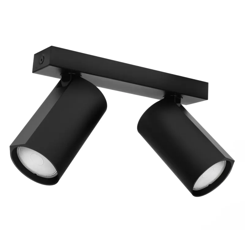 Lampa sufitowa BORA 2xGU10 czarny 1611 – Decorativi Wyjątkowa oferta