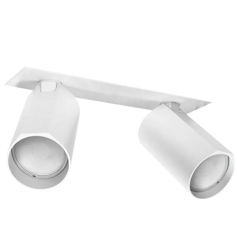 Szybka dostawa Lampa sufitowa wpuszczana BORA 2xGU10 biały 1615 – Decorativi