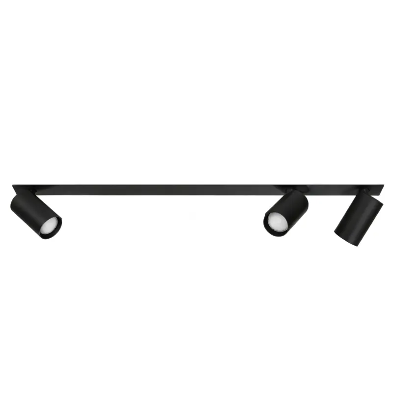 Dodaj do koszyka Lampa sufitowa wpuszczana BORA 3xGU10 czarny 1618 – Decortivi