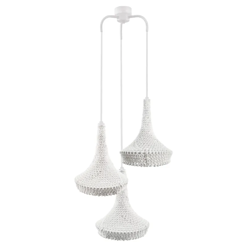 Lampa wisząca Mahaka 3 - Biała (500 mm) 5177 - Antigo Do wyczerpania zapasów