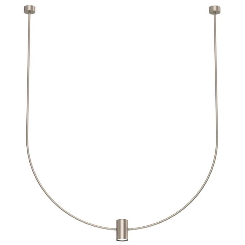 Wyprzedaż Lampa wisząca no. C - Srebrny mat (860 mm) 5083 - Antigo