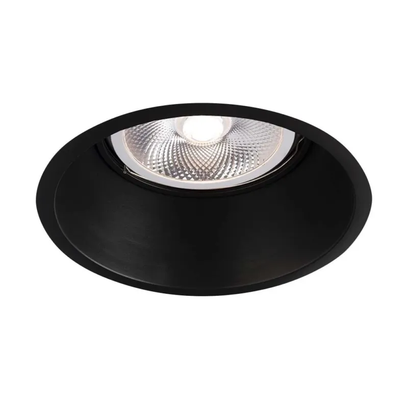 Rabat Lampa wpuszczana Kami - Czarna 3327 - Antigo