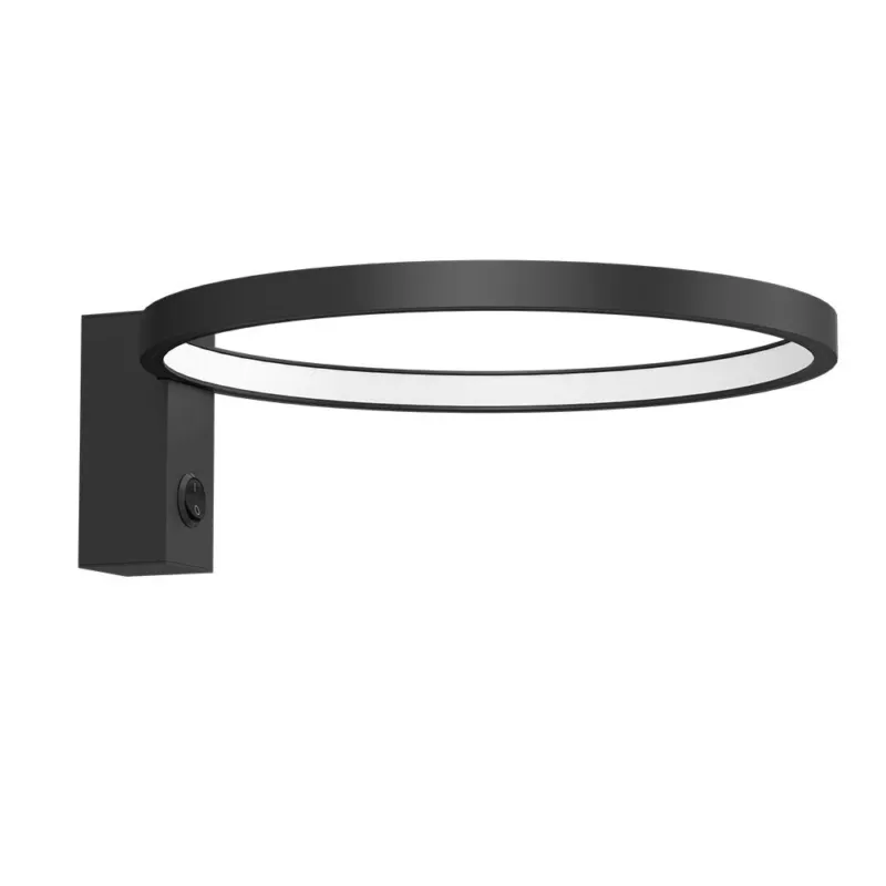 Niska cena Kinkiet Agaro 27 - Czarny (310 mm) 3000K 4055 - Antigo
