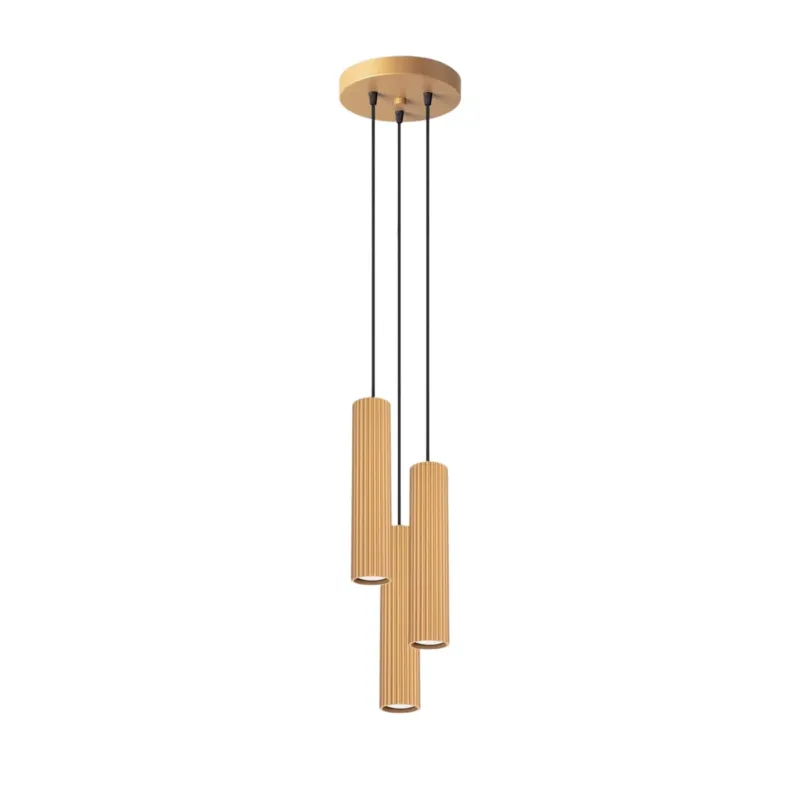 Lampa wisząca KARBON 3P Złoty SL.1557 - Sollux Dodaj do koszyka