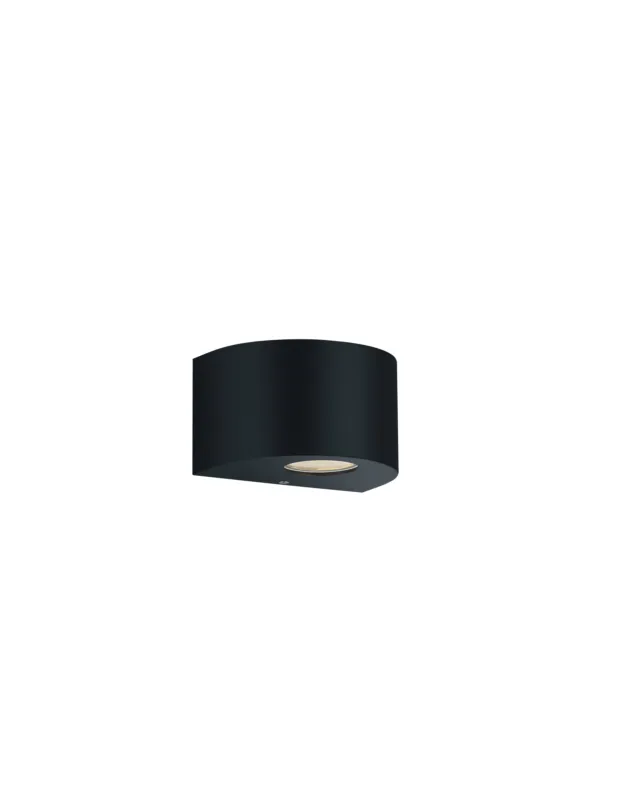 Kinkiet zewnętrzny góra dół z przesłonami 2x SMD, 2W · 2x 200lm, 3000K czarny ROSARIO R28232632 - RL Nowość