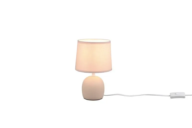 Dostępne od ręki Lampa stolikowa nocna w kolorze beżowym MALU R50802644 - RL