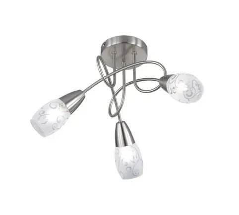 Wyprzedaż Lampa sufitowa z 3 zdobionymi kloszami COLMAR R60023007 - RL