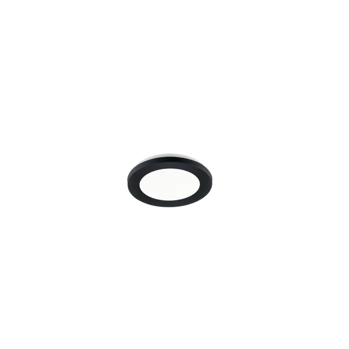 Dostępne od ręki Lampa sufitowa łazienkowa czarna okrągła IP44 LED 10W 3000K CAMILLUS R62921032 - RL