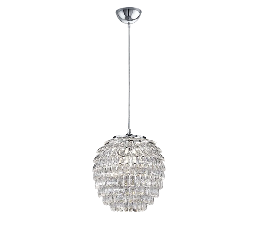 Ekspresowa dostawa Lampa wisząca glamour kryształki z tworzywa PETTY R30451906 - RL