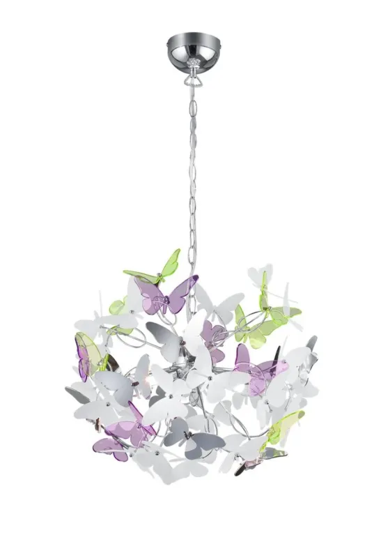 Darmowy zwrot Lampa wisząca ozdoby w kształcie motylków BUTTERFLY R30214017 - RL