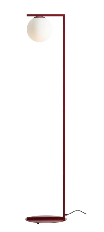 Łatwy zwrot Aldex Lampa stojąca metalowa bordowa 168cm 1038A15_1 z serii ZAC