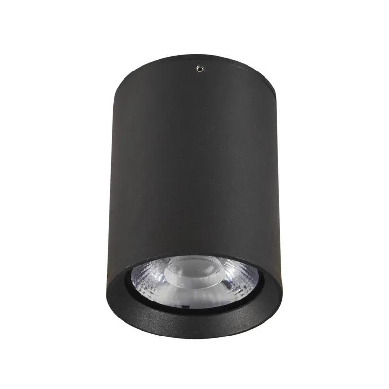 Lampa sufitowa LED czarna metalowa IP54 OPN-2003-3K z serii Cervia - Lampy Italux Najlepsza cena