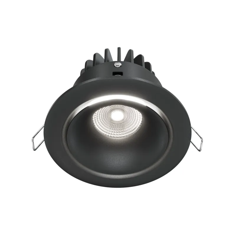 Zniżka Lampa wpuszczana Yin DL031-L12W4K-B - Maytoni