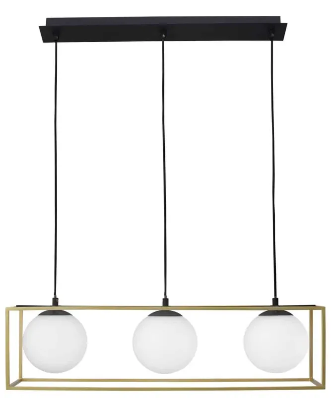 Okazja Lampa nad stół stylowa wisząca nowoczesna PLATA LE41788 - Luces Exclusivas