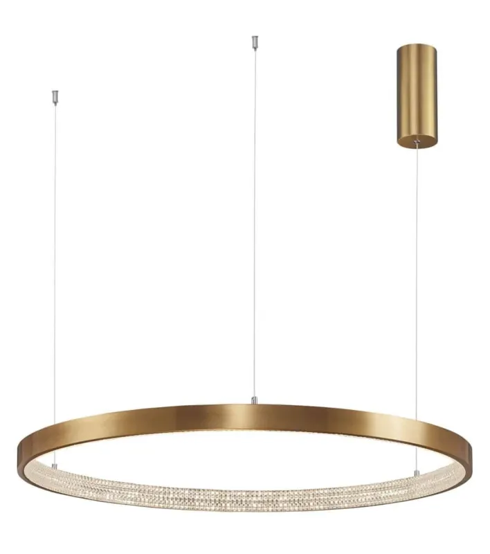 Do wyczerpania zapasów Lampa wisząca RING nowoczesna MORON LE41703 - Luces Exclusivas