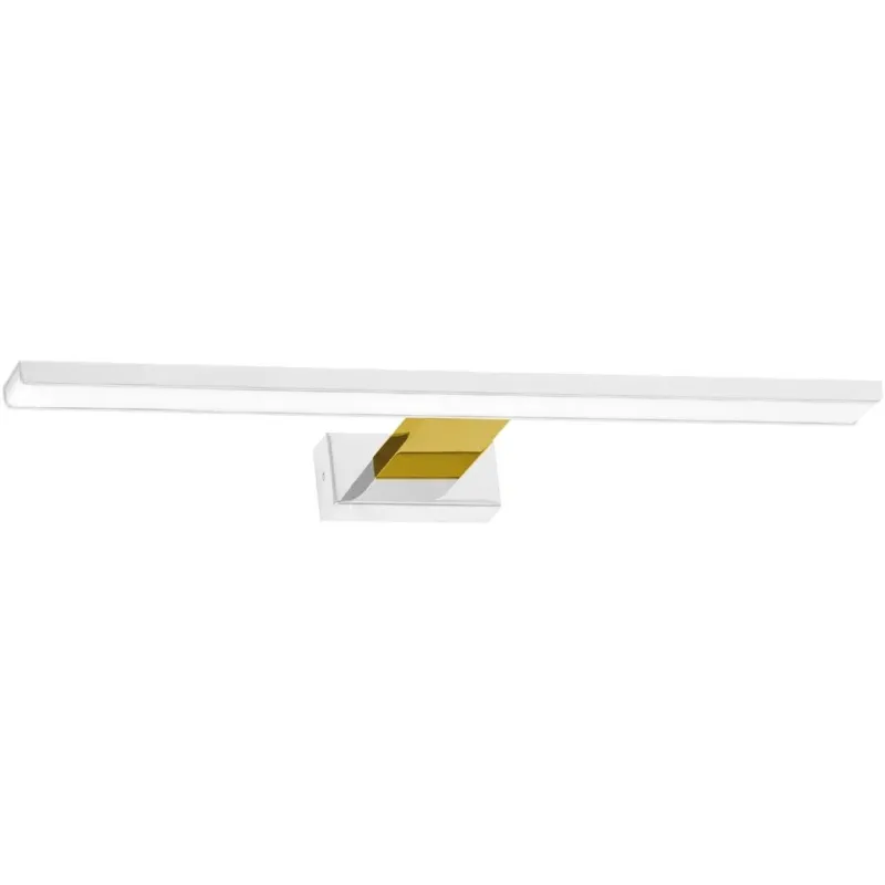Darmowy zwrot Kinkiet SHINE WHITE-GOLD 60cm 13,8W LED ML7884-Milagro