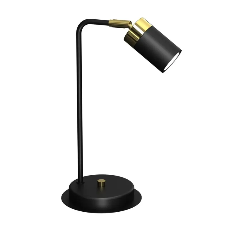 Szybka wysyłka Lampka nocna JOKER BLACK-GOLD 1xGU10 MLP7534-Milagro