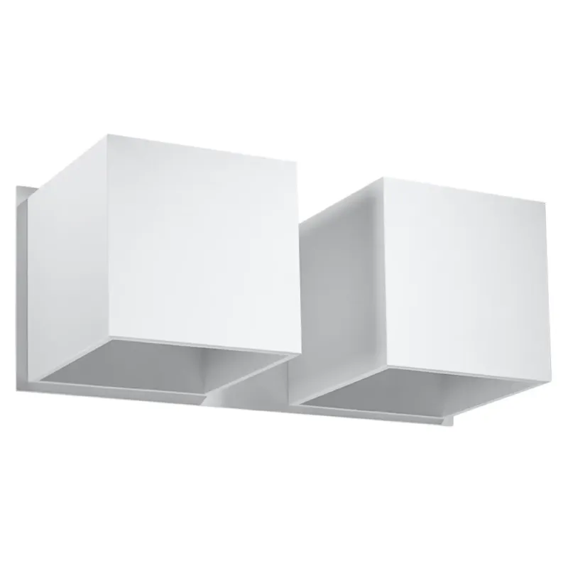 Kup teraz Kinkiet QUAD 2 biały SL.0656 - Sollux